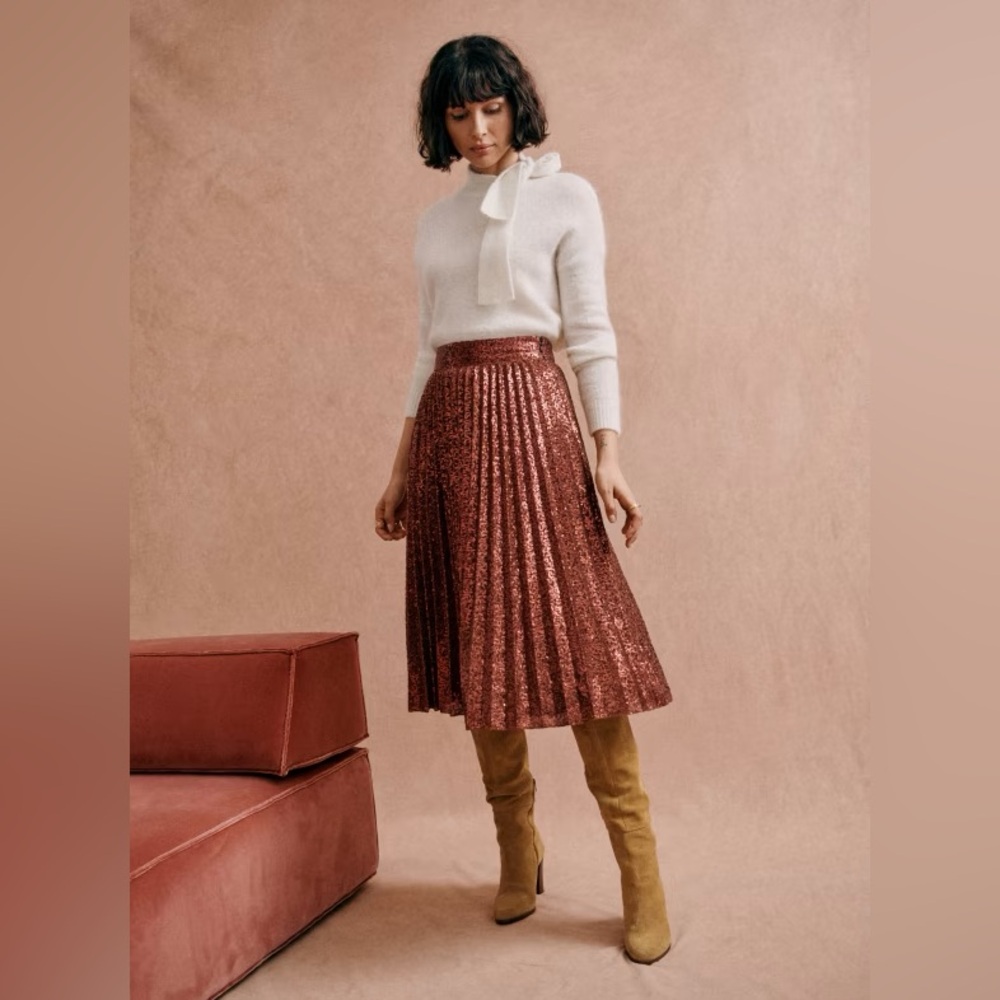 NWT Sézane Dino Skirt